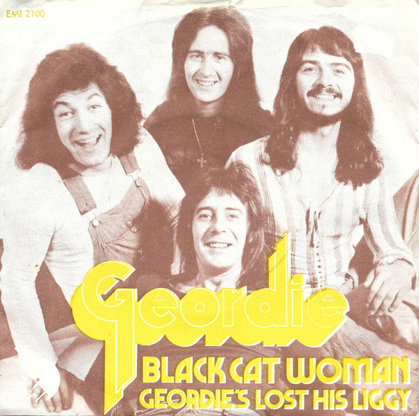 Geordie : Black Cat Woman (7", Single)