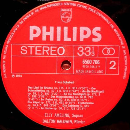 Robert Schumann / Franz Schubert, Elly Ameling, Dalton Baldwin : Frauenliebe Und -Leben / Lieder (LP)