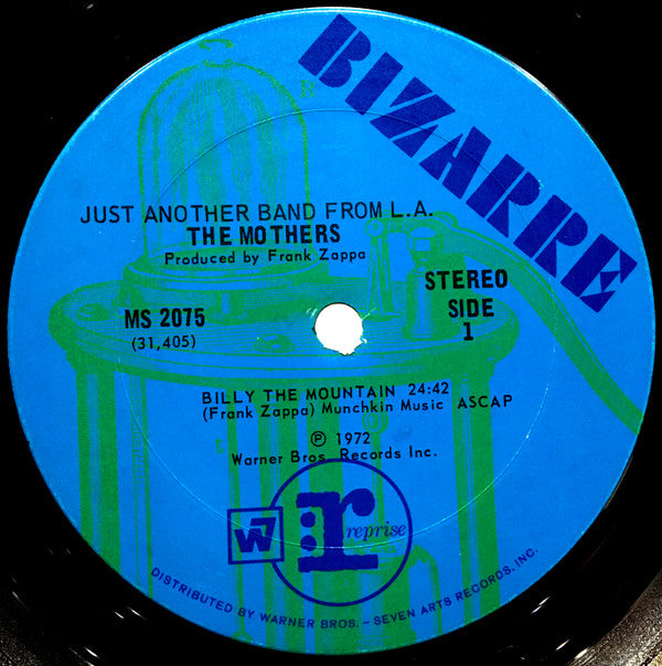 The Mothers : Just Another Band From L.A. (LP, Album, Ter)