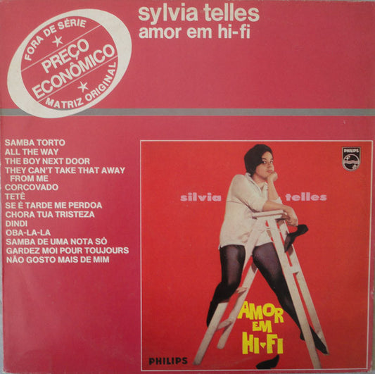 Sylvia Telles : Amor Em Hi-Fi (LP, Album, RE)