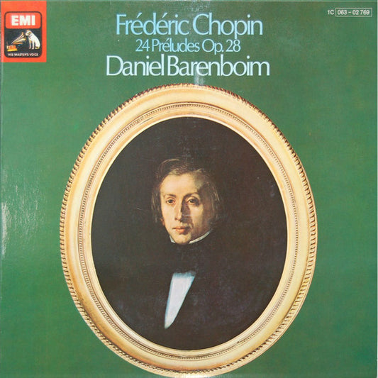 Frédéric Chopin, Daniel Barenboim : 24 Préludes Op. 28 (LP)