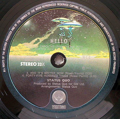 Status Quo : Hello! (LP, Album)