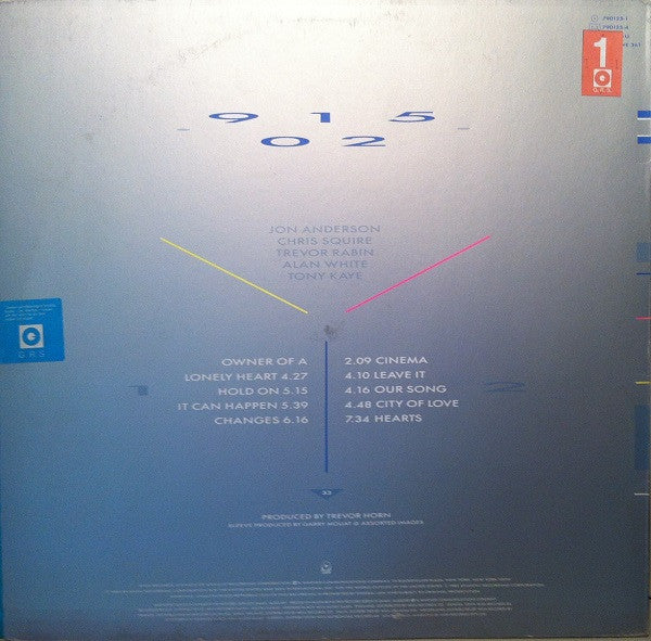 Yes : 90125 (LP, Album)