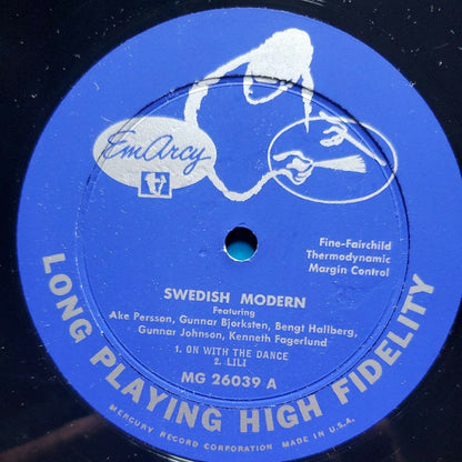 Åke Persson, Gunnar Björksten, Bengt Hallberg, Gunnar Johnson, Kenneth Fagerlund : Swedish Modern (10", Comp)