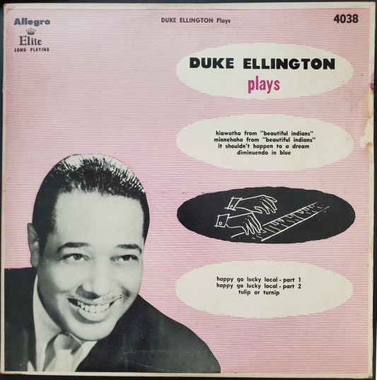 Duke Ellington : Duke Ellington Plays (10", Comp)