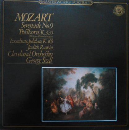 Wolfgang Amadeus Mozart / The Cleveland Orchestra, George Szell, Judith Raskin : Serenade No. 9 "Posthorn", K. 320 / Exsultate, Jubilate, K. 165 (LP, Comp)