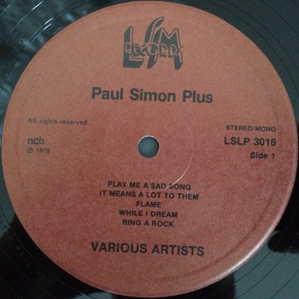 Various : Paul Simon Plus (LP, Comp)