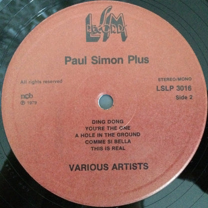 Various : Paul Simon Plus (LP, Comp)