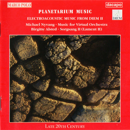Michael Nyvang / Birgitte Alsted : Planetarium Music - Electroacoustic Music From DIEM II (CD)