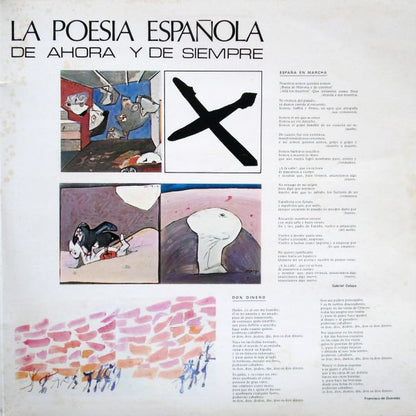 Paco Ibañez : La Poesia Española De Ahora Y De Siempre (LP, Album, RE)