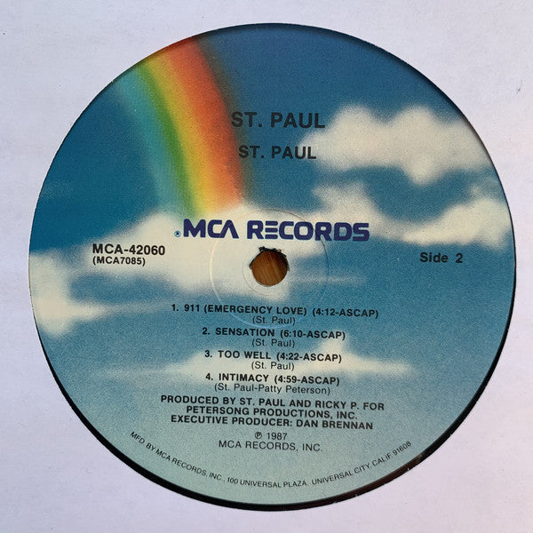 St. Paul : St. Paul (LP, Album)