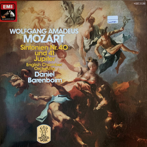 Wolfgang Amadeus Mozart, English Chamber Orchestra, Daniel Barenboim : Sinfonien Nr. 40 und 41 Jupiter (LP, Comp)