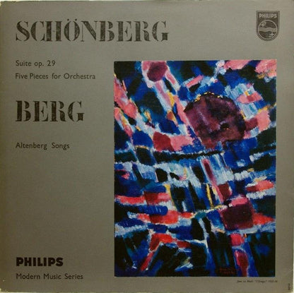 Arnold Schoenberg, Alban Berg - Robert Craft : Suite Op.29 - Five Pieces for Orchestra / Altenberg Songs (LP, Album)