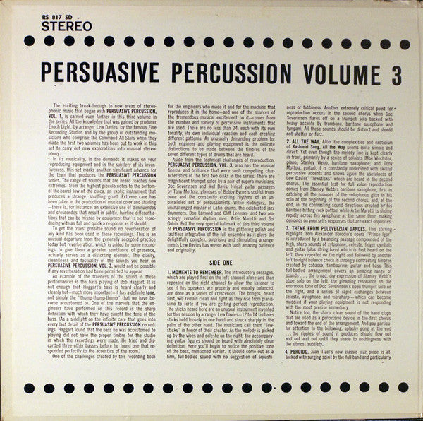 The Command All-Stars : Persuasive Percussion Volume 3 (LP, Album)