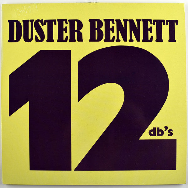 Duster Bennett : 12 DB's (LP, Album, RE, Whi)