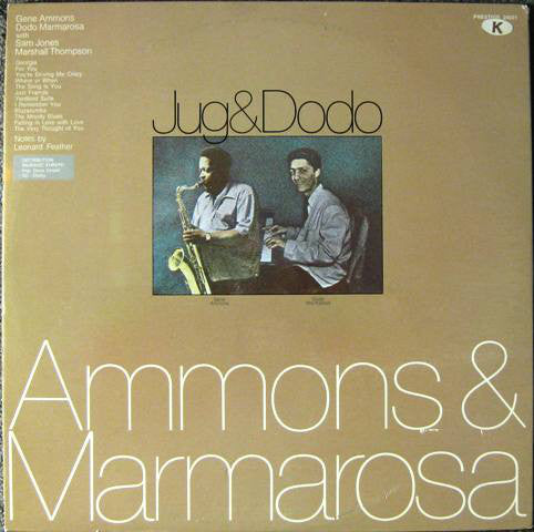 Gene Ammons & Dodo Marmarosa : Jug & Dodo (2xLP, RM)