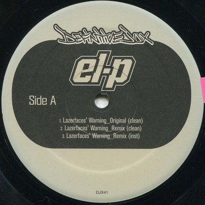 El-P : Fan Dam Remix'd (12")