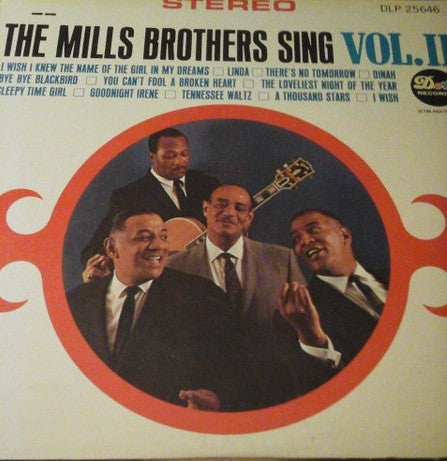 The Mills Brothers : The Mills Brothers Sing Vol. II (LP)