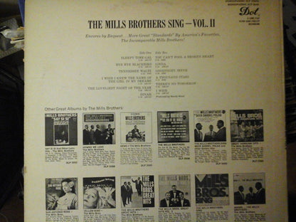 The Mills Brothers : The Mills Brothers Sing Vol. II (LP)