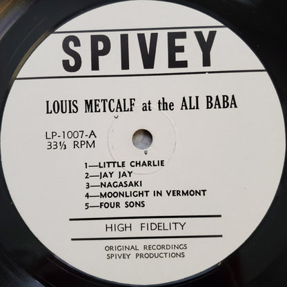 Louis Metcalf : At The Ali Baba (LP, Album)