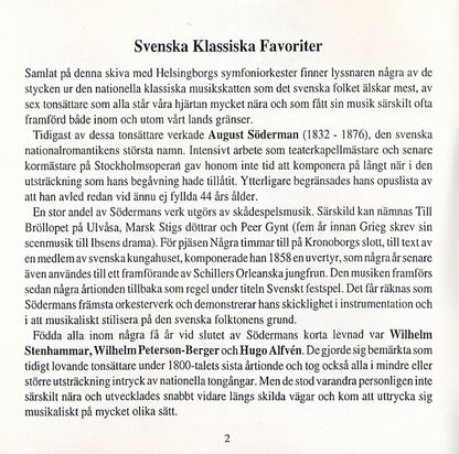 Helsingborgs Symfoniorkester / Okko Kamu : Pastoralsvit · Frösöblomster · Midsommarvaka m.fl. (CD, Album)