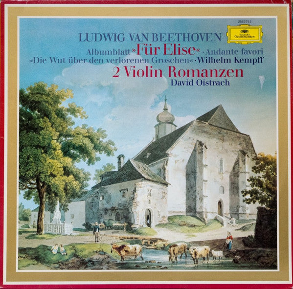 Ludwig van Beethoven, Wilhelm Kempff, David Oistrach : Albumblatt »Für Elise« · Andante Favori · »Die Wut Über Den Verlorenen Groschen« · 2 Violin Romanzen  (LP, Comp)