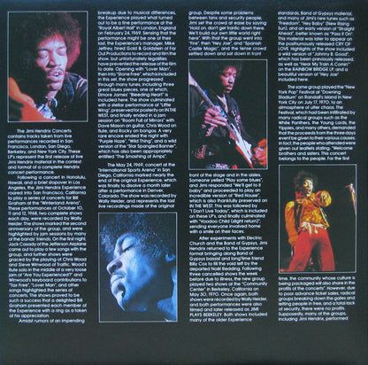 Jimi Hendrix : The Jimi Hendrix Concerts (2xLP, Comp)