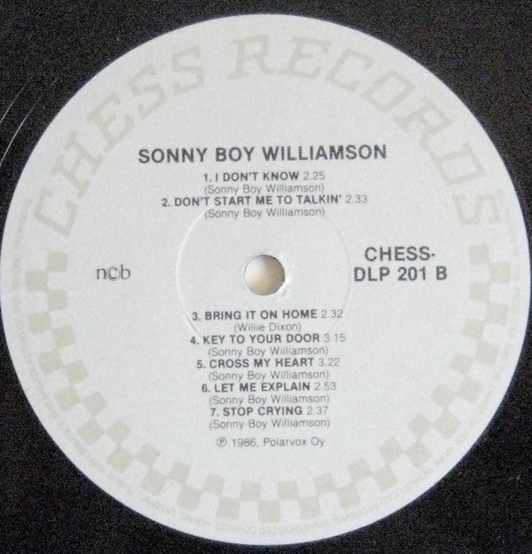 Sonny Boy Williamson (2) : Sonny Boy Williamson (2xLP, Comp)