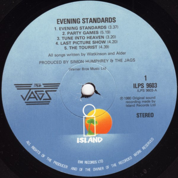 The Jags : Evening Standards (LP, Album)