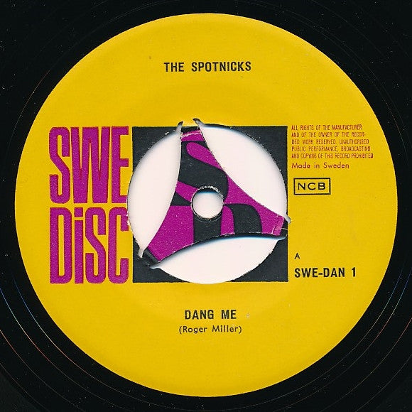 The Spotnicks : Dang Me / Doctor Feel Good (7", Single)