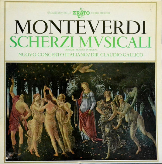 Claudio Monteverdi, Nuovo Concerto Italiano, Claudio Gallico : Scherzi Musicali (LP)