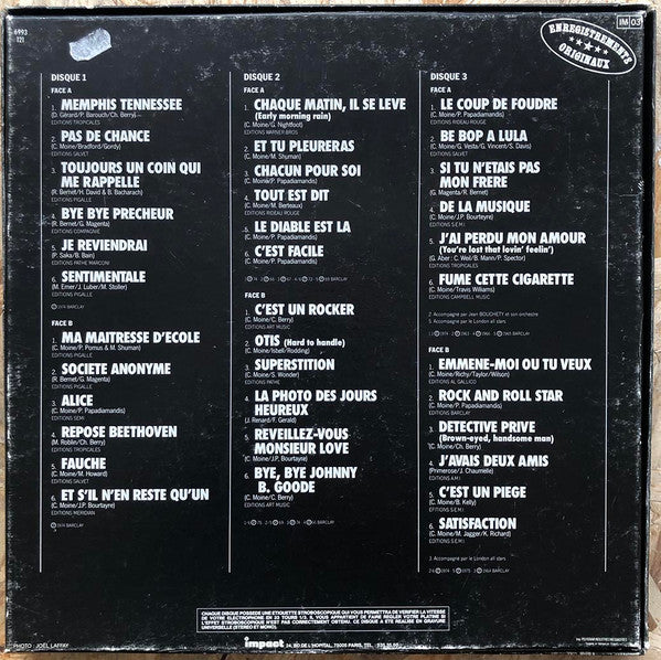 Eddy Mitchell : Eddy Mitchell  (3xLP + Box, Comp)