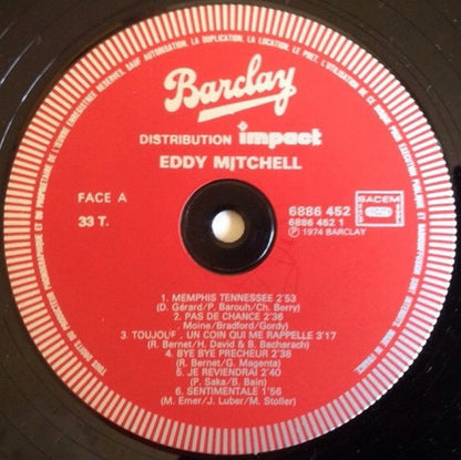 Eddy Mitchell : Eddy Mitchell  (3xLP + Box, Comp)