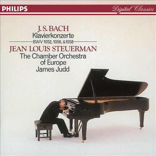 Johann Sebastian Bach - Jean Louis Steuerman, The Chamber Orchestra Of Europe, James Judd : Klavierkonzerte BWV 1052, 1056, & 1058 (LP)