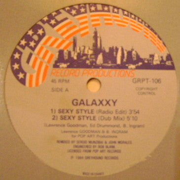 Galaxxy : Sexy Style (12")