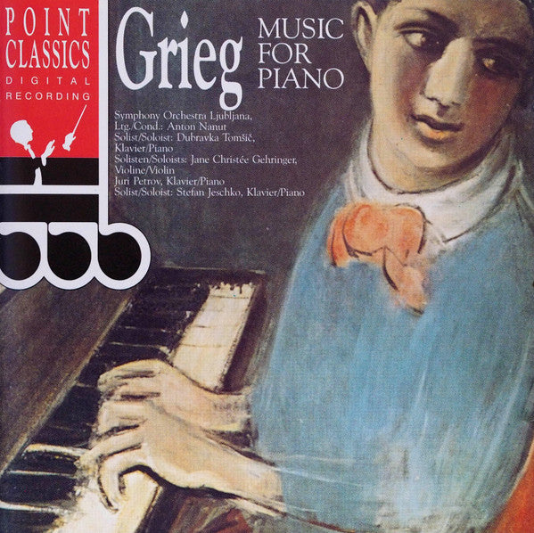 Edvard Grieg : Music For Piano (CD, Album, Comp)