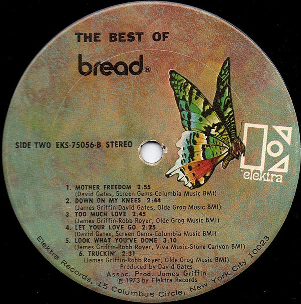 Bread : The Best Of Bread (LP, Comp, San)