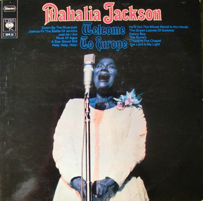 Mahalia Jackson : Welcome To Europe (LP, Comp)