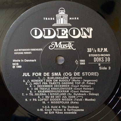 Various : Jul For De Små (Og De Store) (LP, Comp)