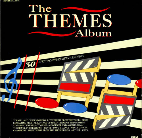 Various : The Themes Album (30 Hits To Capture Every Emotion) (2xLP, Comp, Gat)