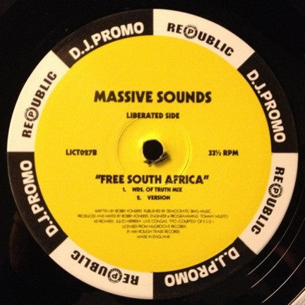 Massive Sounds : Ruff & Massive (12", Promo)