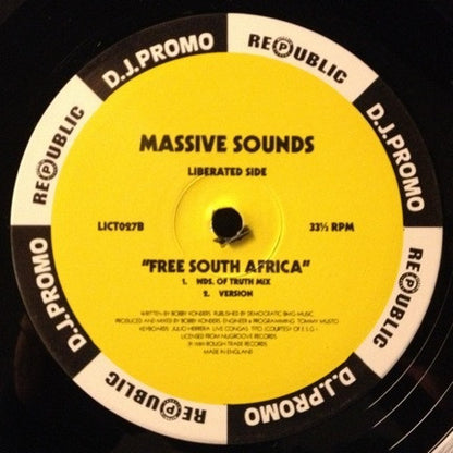 Massive Sounds : Ruff & Massive (12", Promo)