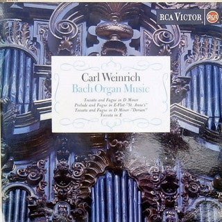 Carl Weinrich : Bach Organ Music (LP)