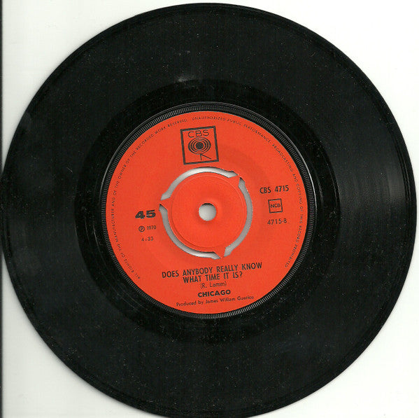 Chicago (2) : I'm A Man / Does Anybody Really Know What Time It Is? (7", Single)