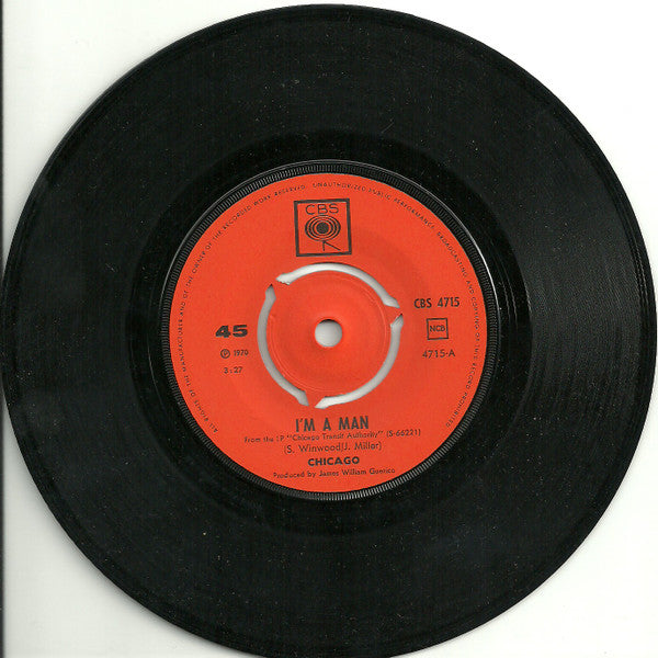 Chicago (2) : I'm A Man / Does Anybody Really Know What Time It Is? (7", Single)