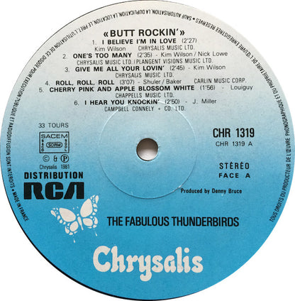 The Fabulous Thunderbirds : Butt Rockin' (LP)