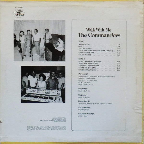 The Commanders (2) : Walk With Me (LP)