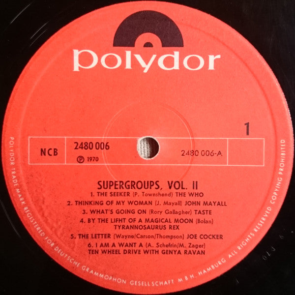 Various : Supergroups Vol. 2 (LP, Comp)