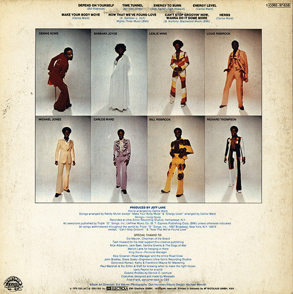 B.T. Express : Energy To Burn (LP, Album)