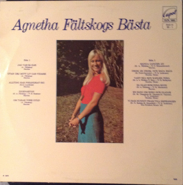Agnetha Fältskog : Agnetha Fältskogs Bästa (LP, Comp, RE)